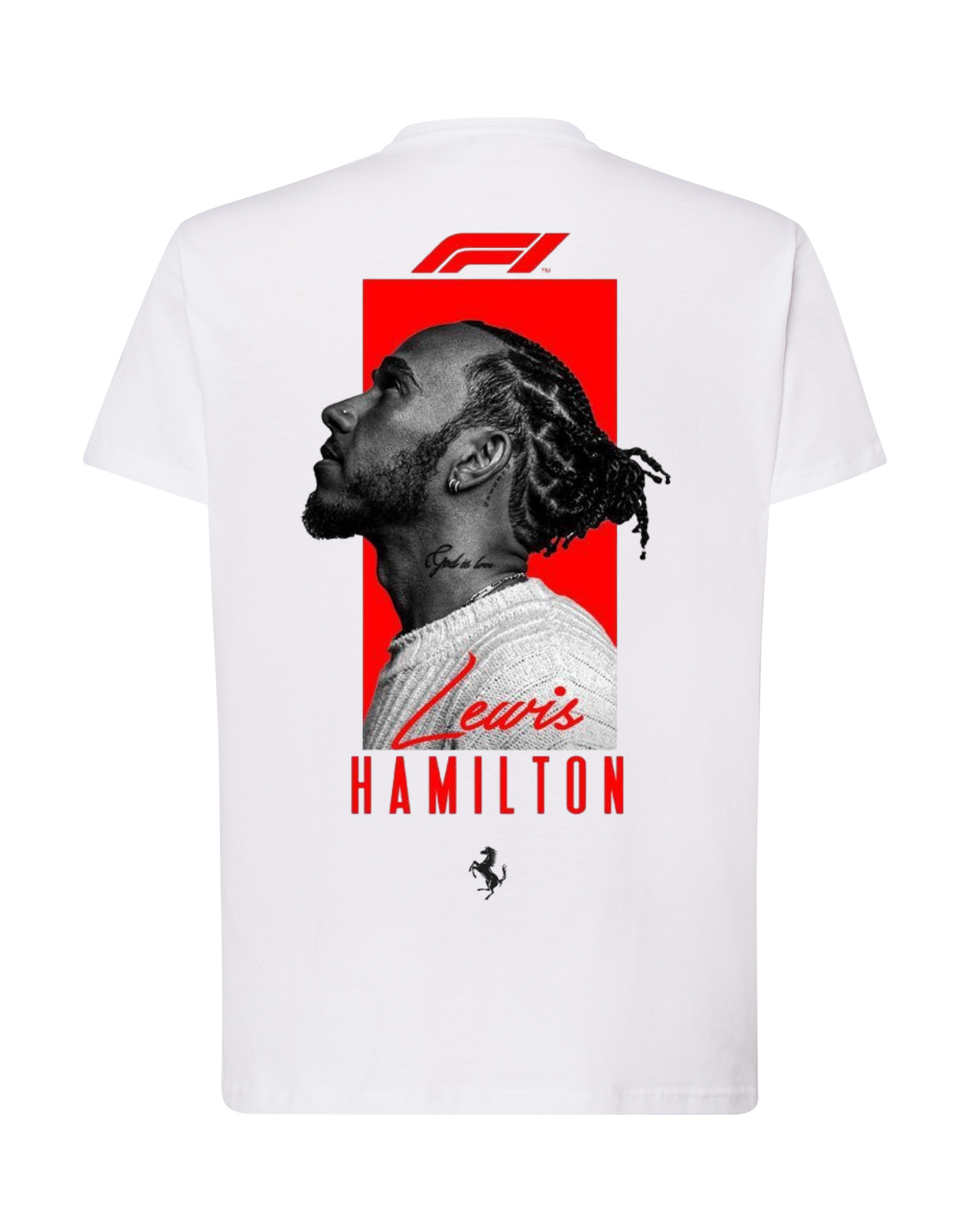 Camiseta Lewis Hamilton Ferrari